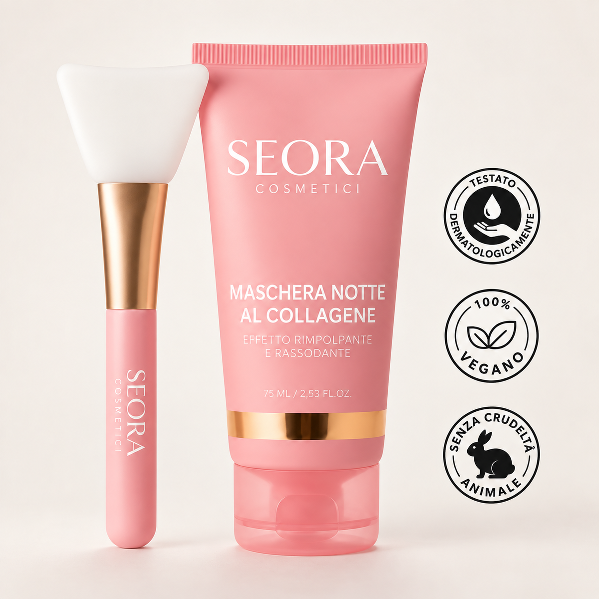 Maschera notte al collagene VoluFine